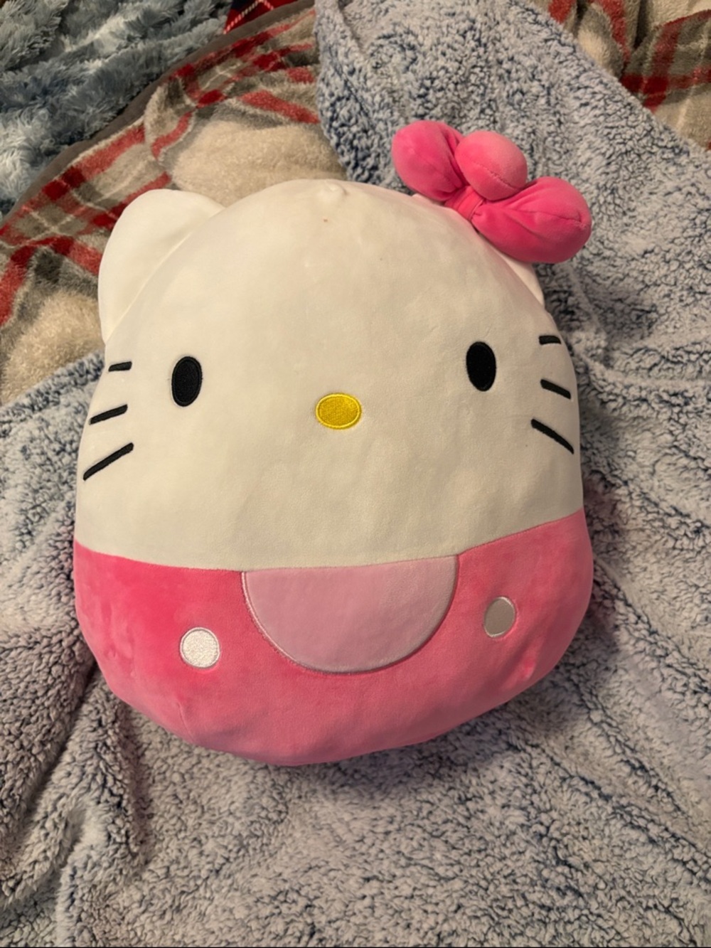 Large Hello Kitty Pink & White plush